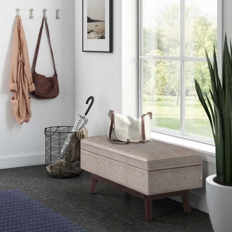 Owen - Upholstered Rectangular Storage Ottoman - view 94
