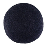 Lydia - Handcrafted Round Pouf