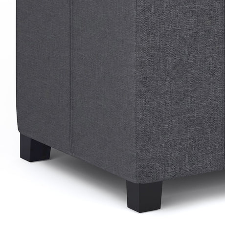 Dover - Upholstered Storage Ottoman Bench - view 56