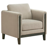 Islington - Upholstered Panel Arm Sofa Set