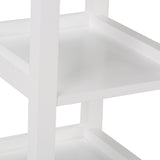 Acadian - Bath Storage Tower - Pure White by Simpli-Home | Bel Furniture
