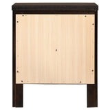 Carlton - 2-Drawer Nightstand - Cappuccino by CoasterEveryday | Bel Furniture