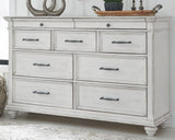 Kanwyn - Dresser, Mirror by Benchcraft® | Bel Furniture