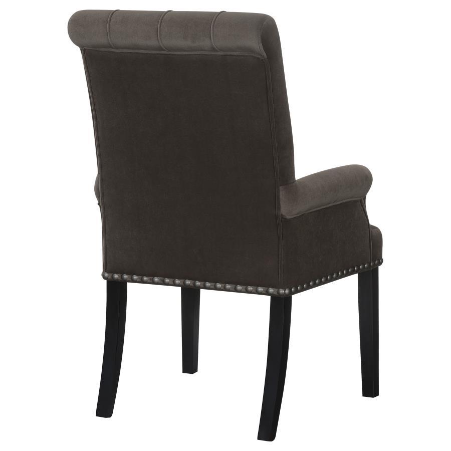 Alana - Upholstered Dining Arm Chair by CoasterElevations | Bel Furniture
