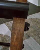 Kraeburn - Brown / Black - Round Cocktail Table by Signature Design by Ashley® | Bel Furniture