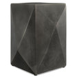 Danner - Cast Aluminum Side Table - Black by Simpli-Home | Bel Furniture