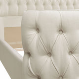 Brooklyn - Tufted Panel Bed Headboard And Footboard Set by Jennifer Taylor Home | Bel Furniture