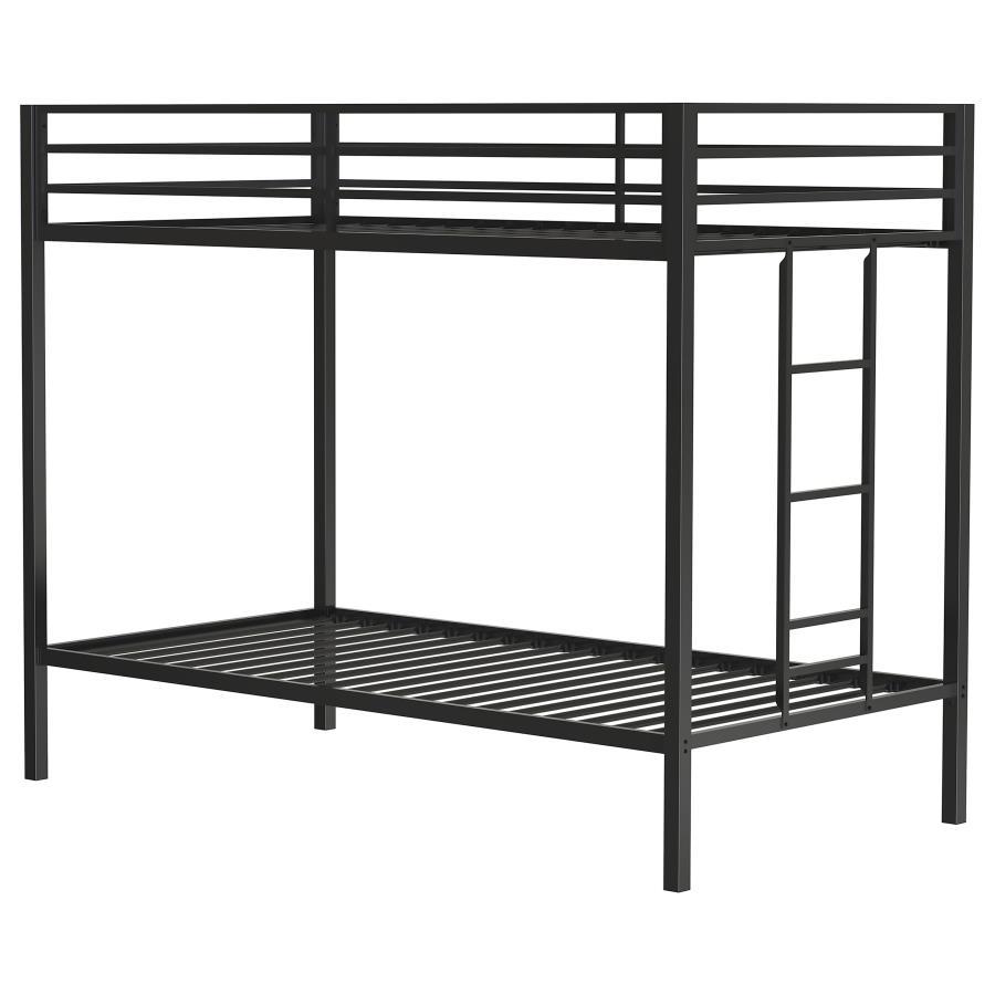 Alevera - Metal Bunk Bed With Ladder