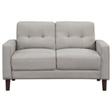 Bowen - Upholstered Track Arm Tufted Loveseat by Coaster Fine Furniture | Bel Furniture