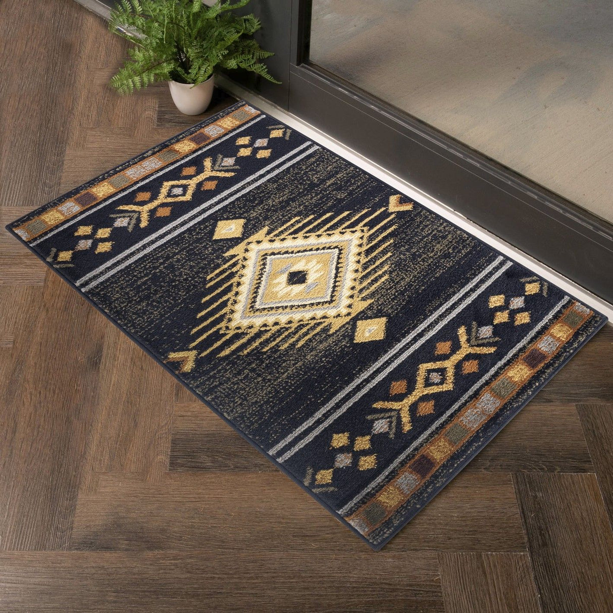 Tribes - GC_YLS4001 Southwest Area Rug by Icona Home Decor | Bel Furniture