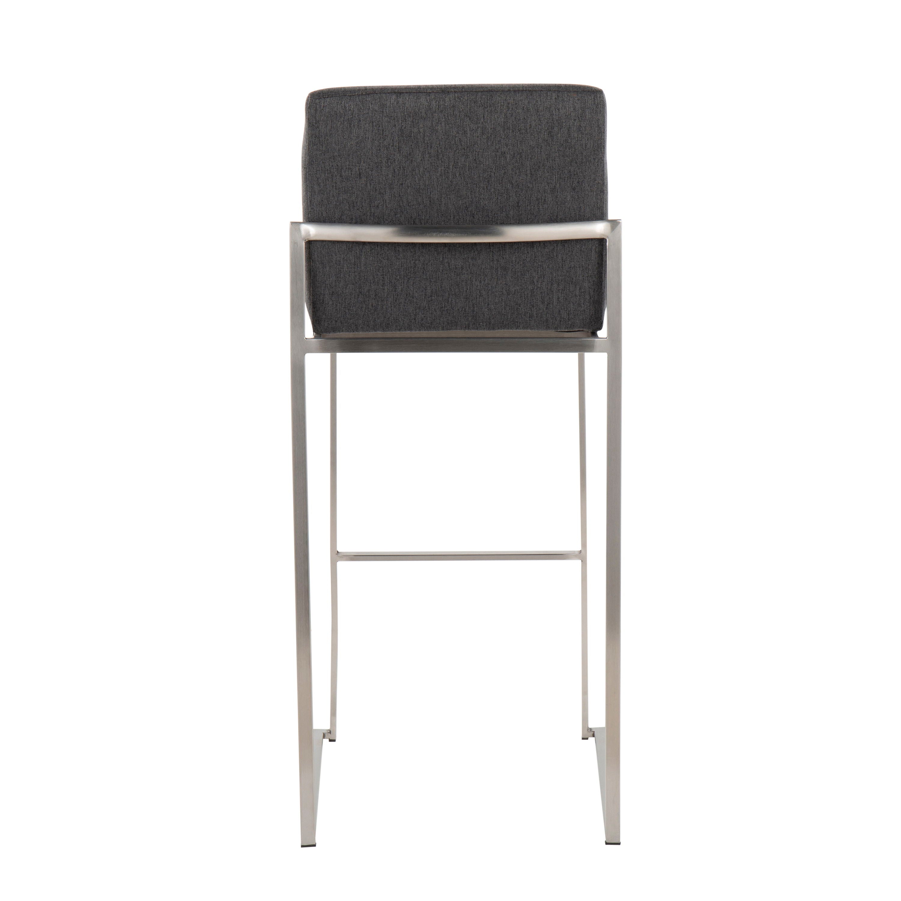 Fuji - Contemporary And Modern Elegance High Back Barstool