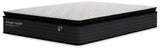 Ashley Sleep Limited Edition PT Plush pillow top mattress with black base and quilted white top - Bel Furniture