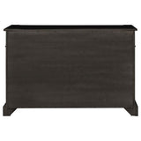 Phelps - 2 Door Sideboard Buffet Cabinet - Distressed Noir by CoasterEssence | Bel Furniture