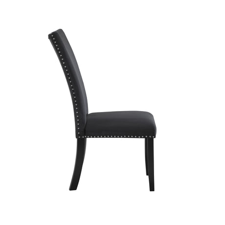 Jhoanna - Dining Chairs (Set of 2) - Black by Global Furniture USA | Bel Furniture