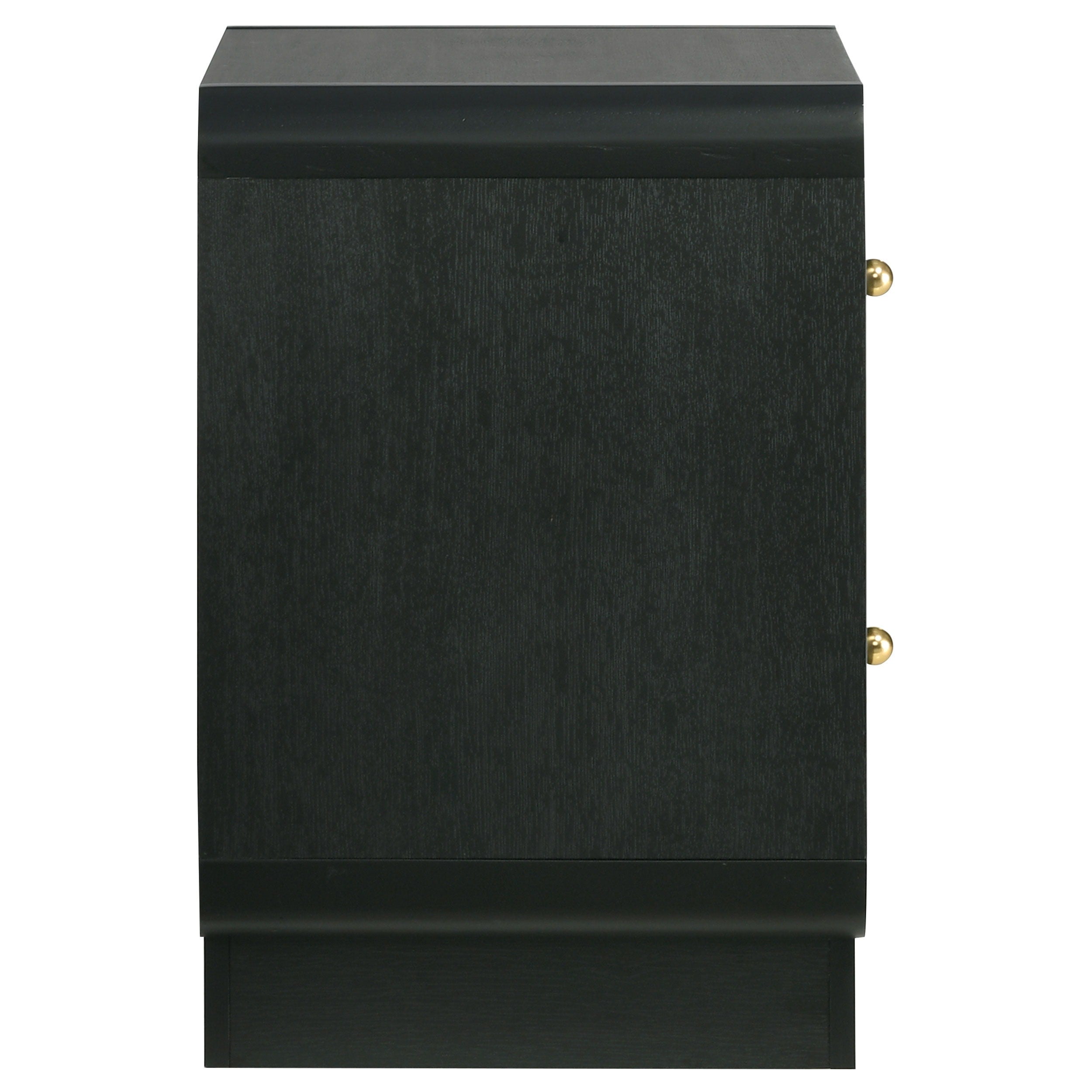 Cavelle - 2-Drawer Nightstand Bedside Table - Black