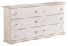Bostwick - Dresser White Dressers by Signature Design by Ashley® | Bel Furniture