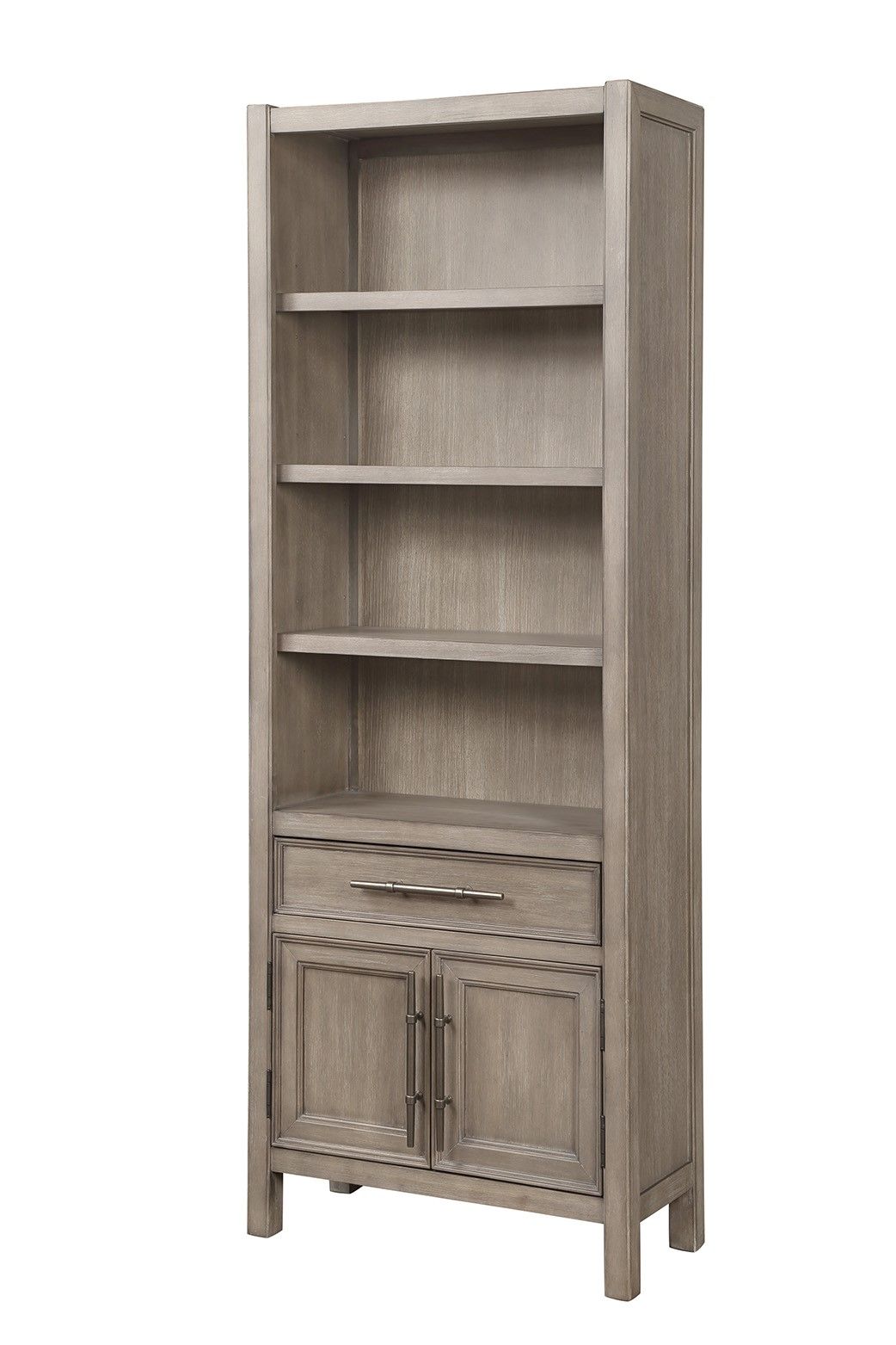 Cypress Lane - Bookcase Pier Cabinet - White Oak