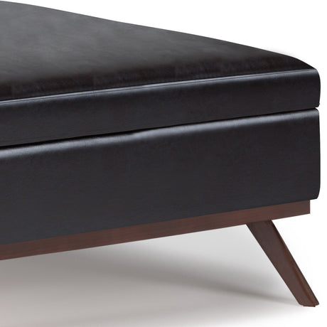 Owen - Multifunctional Square Coffee Table Storage Ottoman - view 89