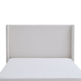 Hale - Upholstered Wingback Bed