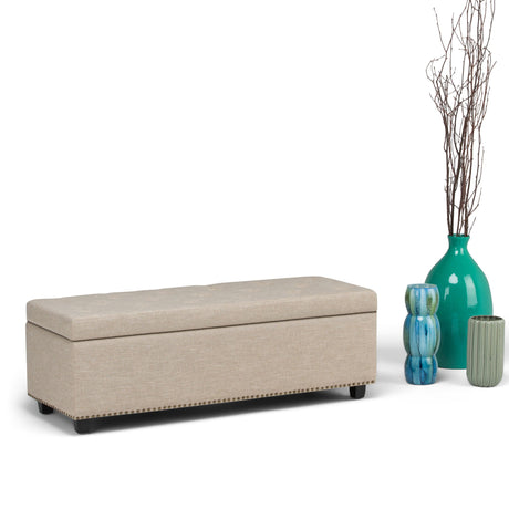 Hamilton - Upholstered Storage Ottoman - view 58