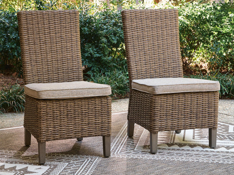Laguna Heights - Side Chair With Cushion (Set of 2) - Beige - view 6
