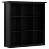 Artisan - Cube Storage Black 15"W x 43.2"D x 44.6"H by Simpli-Home | Bel Furniture