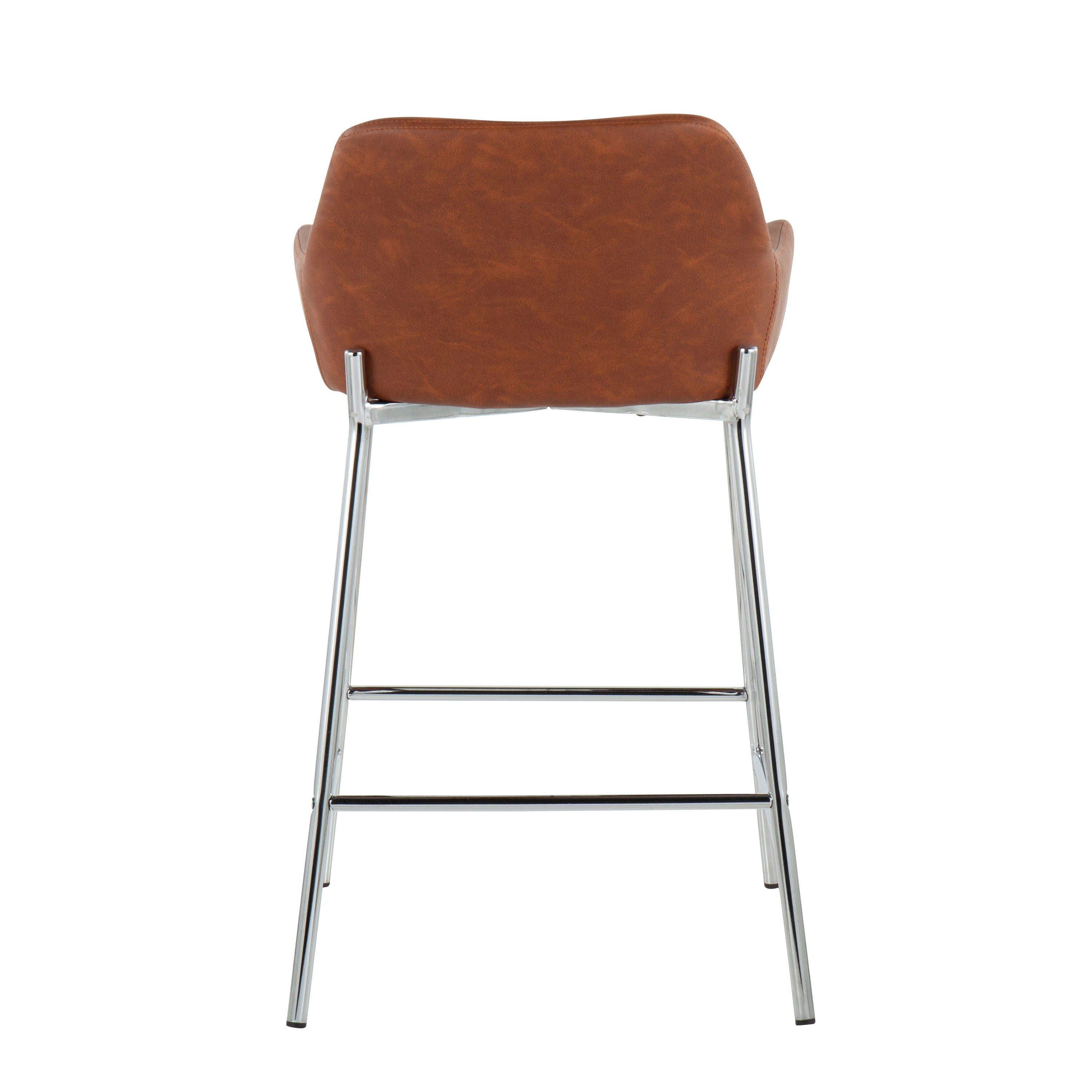 Daniella - Contemporary Fixed Height Counter Stool (Set of 2)