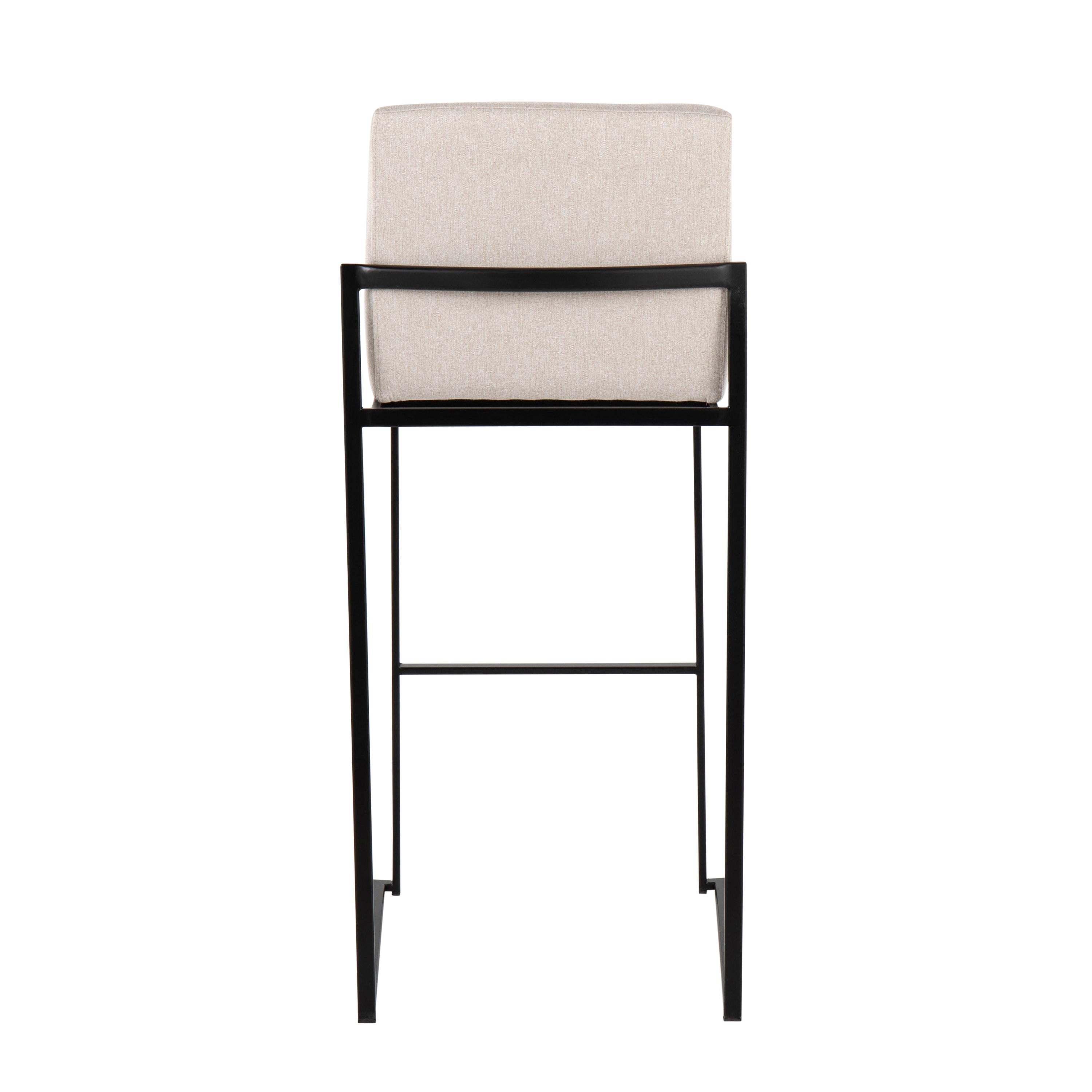 Fuji - Contemporary High Back Barstool Elegant Design