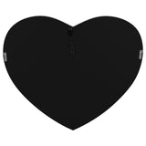 Aiko - Heart Shaped LED Light Wall Mirror - Silver by CoasterEssence | Bel Furniture