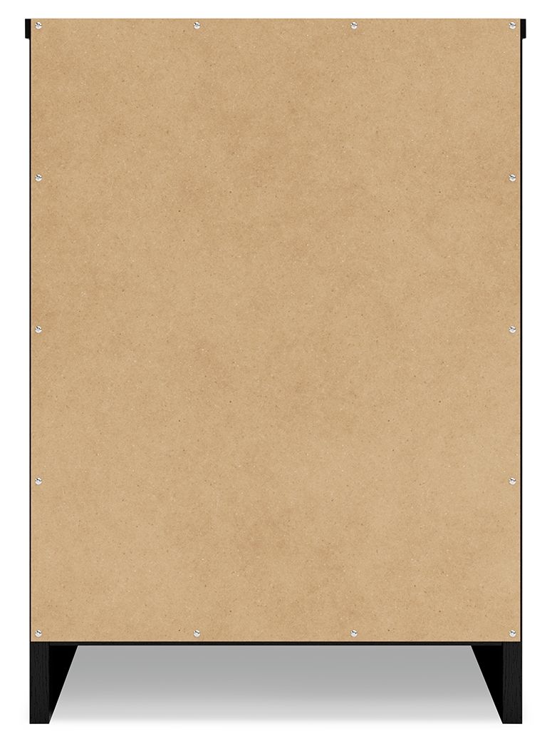 Finch - One Drawer Night Stand - Black