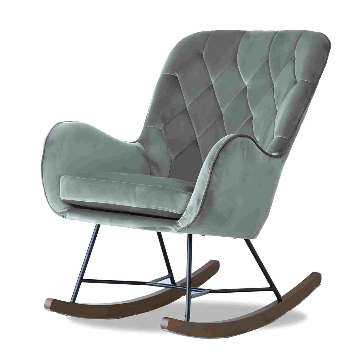 Hannah - Rocking Chair - Gray