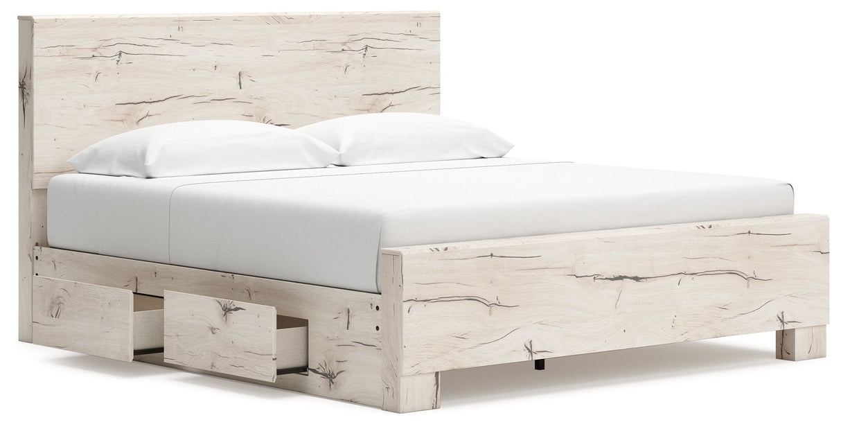 Lawroy - Panel Bed With Storage by Signature Design by Ashley® | Bel Furniture