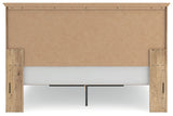 Makidern - Panel Storage Bed With Storage Footboard