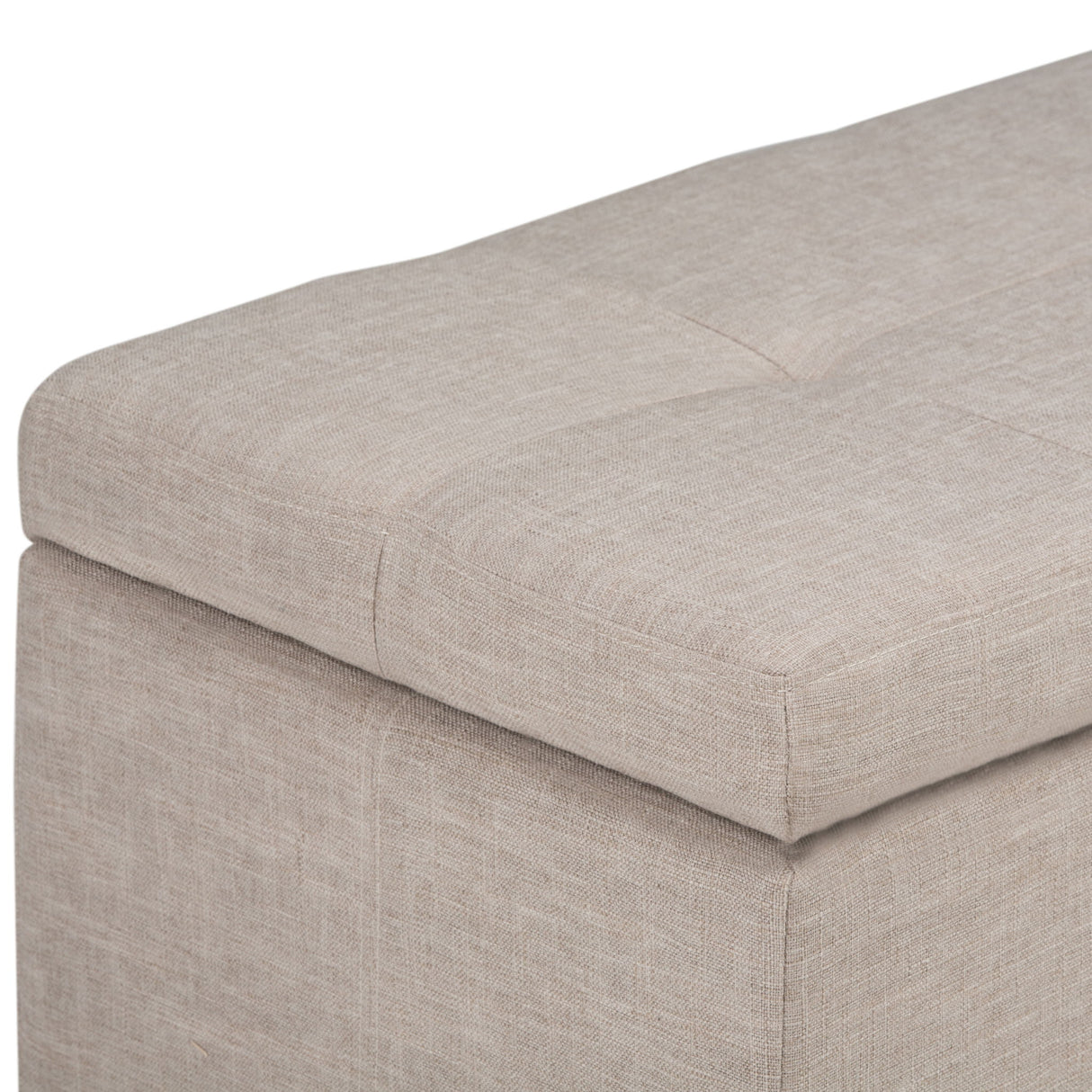 Castleford - Contemporary Storage Ottoman by Simpli-Home | Bel Furniture