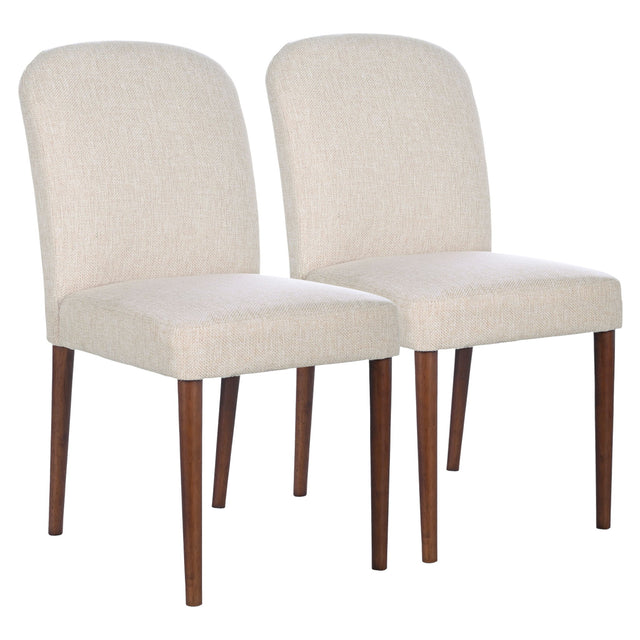 Capri - Dining Chair (Set of 2) - Beige by Ashcroft Furniture | Bel Furniture