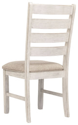 Skempton - White - Dining UPH Side Chair (Set of 2) by Signature Design by Ashley® | Bel Furniture