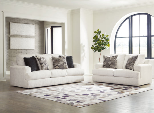 Karinne - Living Room Set White 2 Pc. Sofa, Loveseat by Signature Design by Ashley® | Bel Furniture