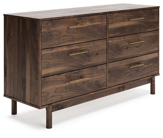 Calverson - Accent Drawer Chest Light Brown 6 Drawers by Signature Design by Ashley® | Bel Furniture