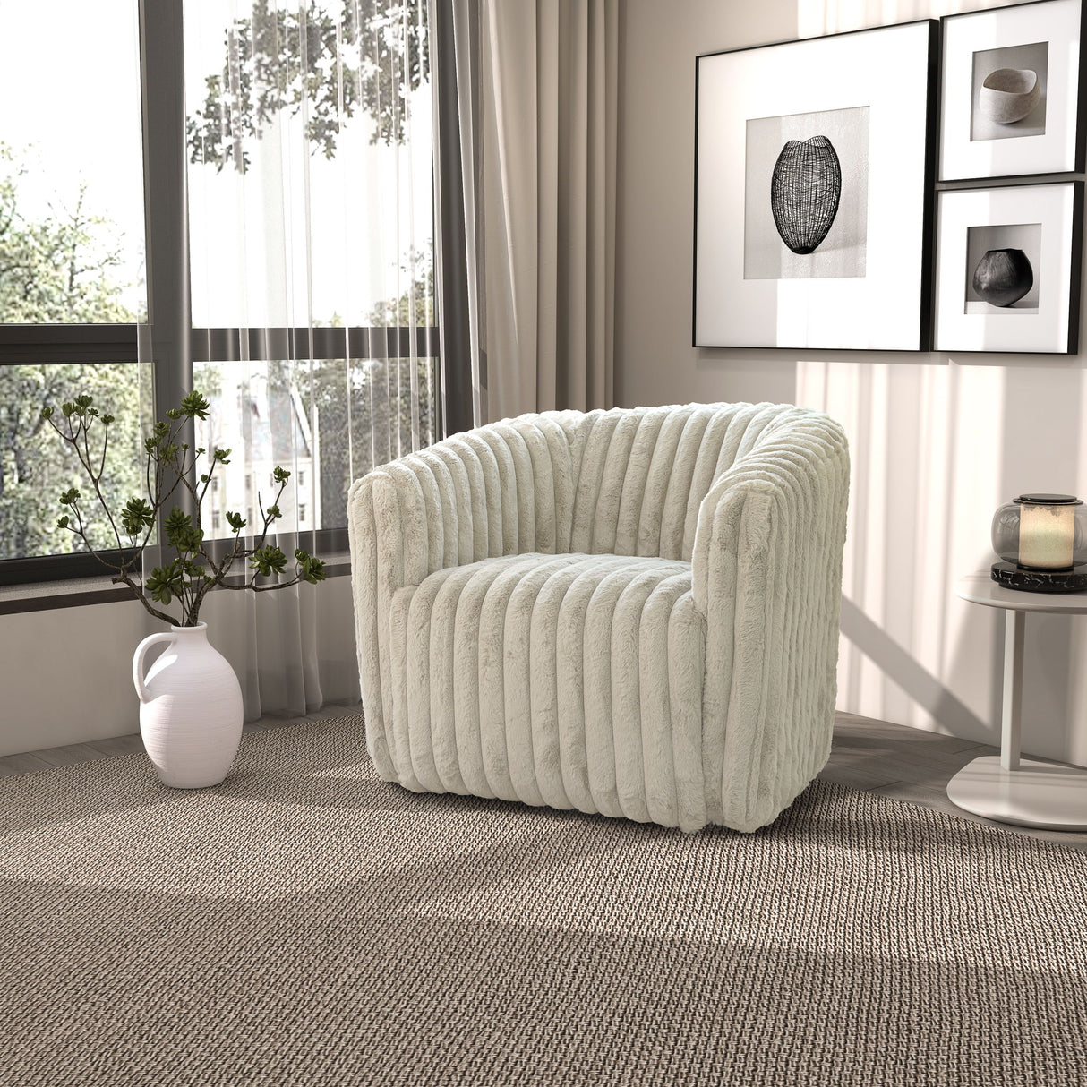 Mira - Modern Comfort Swivel Chair