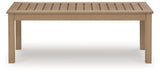 Hallow Creek - Driftwood - Rectangular Cocktail Table by Signature Design by Ashley® | Bel Furniture