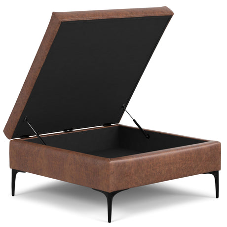 Rebecca - Multifunctional Coffee Table Storage Ottoman With Lift Up Lid - view 53