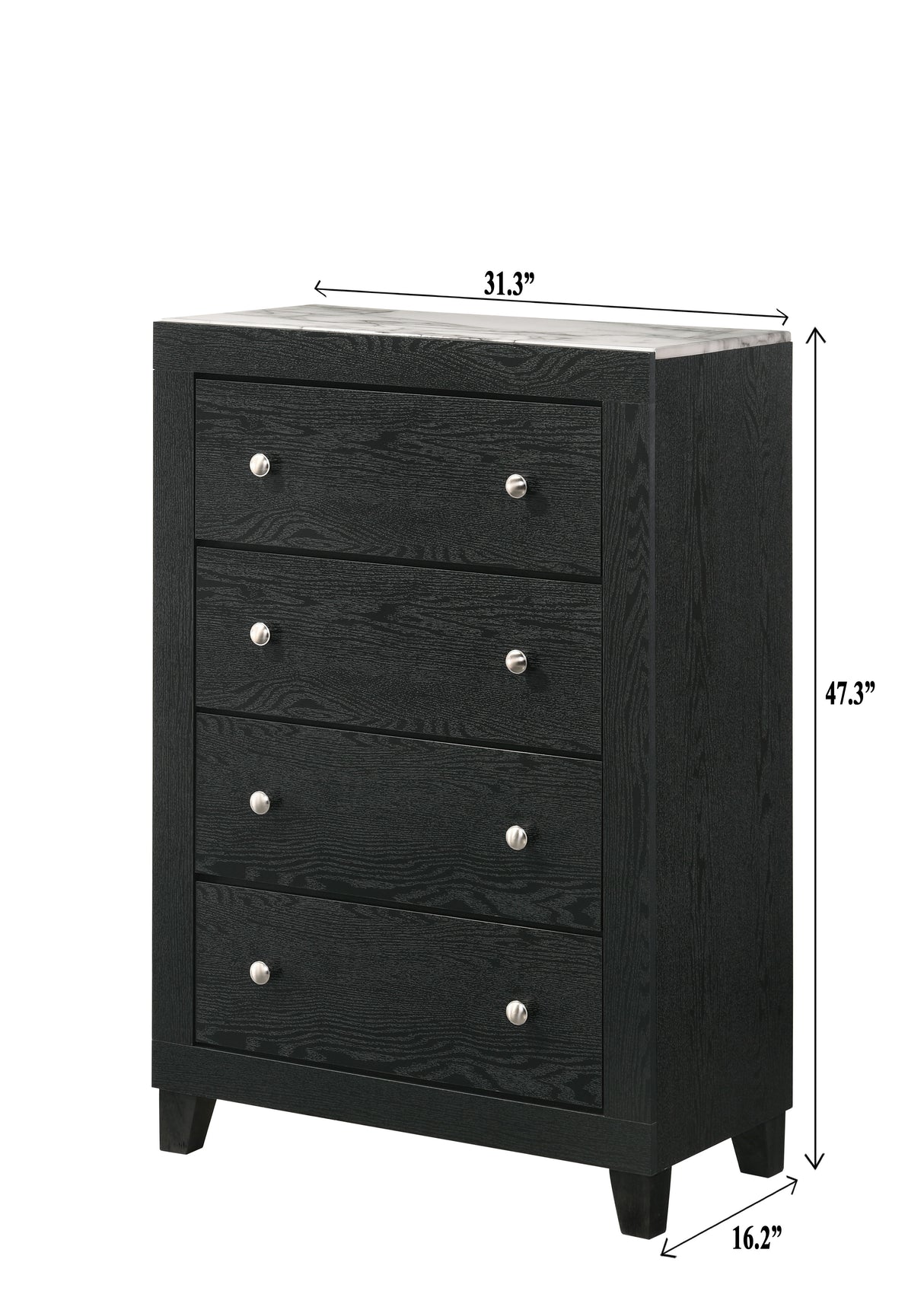 Cadence - Chest - Black by Crown Mark | Bel Furniture