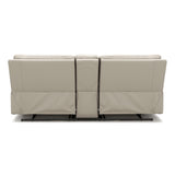 Malibu - Modern Power Motion 3 Piece Reclining Loveseat Sofa With Cup Holders - Cream Taupe Beige by Jennifer Taylor Home | Bel Furniture