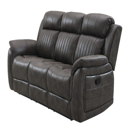 Steban - Reclining Sofa - Gray - view 5