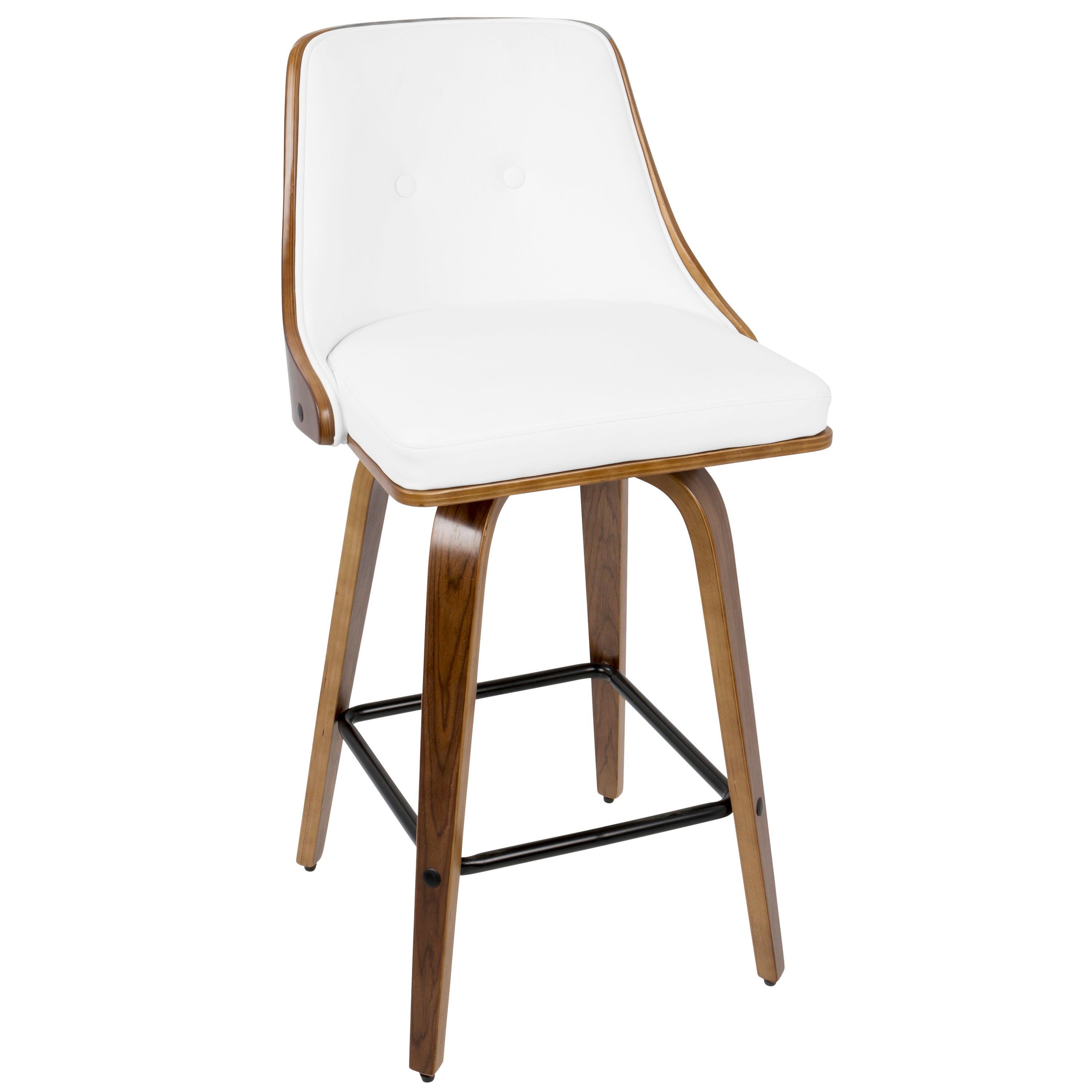 Gianna - Mid Century Modern Counter Stool (Set of 2)