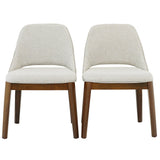 Weston - Dining Chair (Set of 2) - Beige by Ashcroft Furniture | Bel Furniture