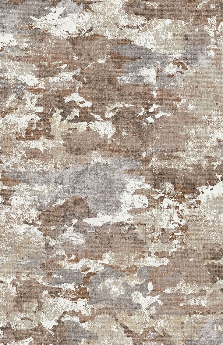 Sphinx - Washable Non - Slip Accent Rug Indoor & Outdoor Dark Brown 46"W x 30"D x 0.04"H by Icona Home Decor | Bel Furniture