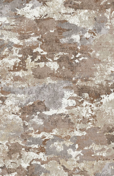 Sphinx - Washable Non - Slip Accent Rug Indoor & Outdoor Dark Brown 46"W x 30"D x 0.04"H by Icona Home Decor | Bel Furniture