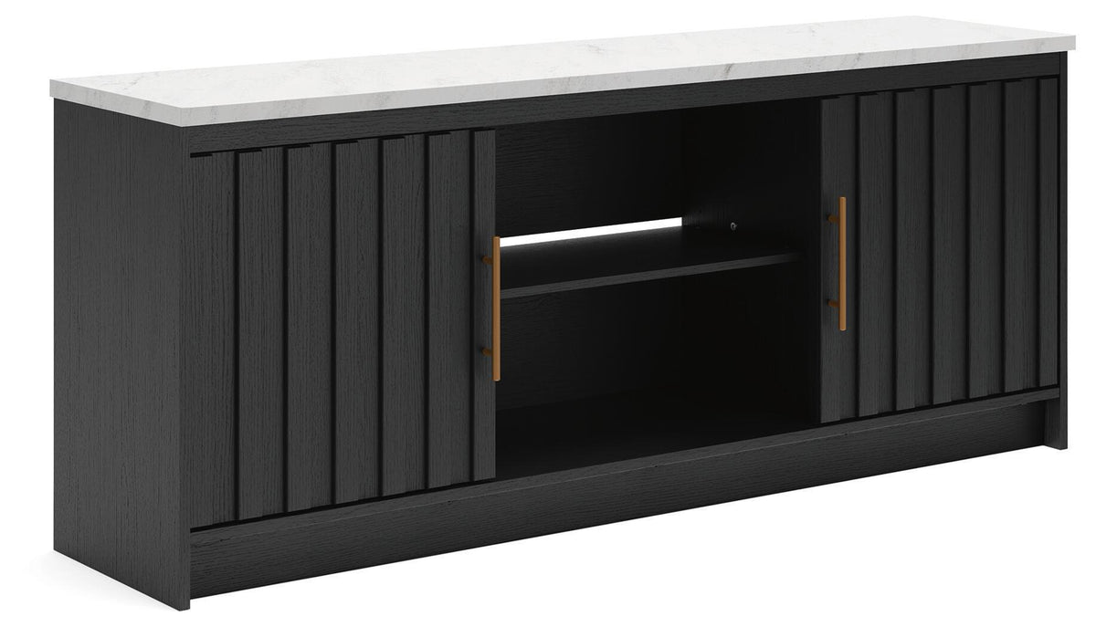 Cadmori TV Stand With Fireplace Option