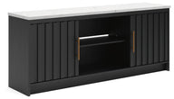 Cadmori - TV Stand With Fireplace Option